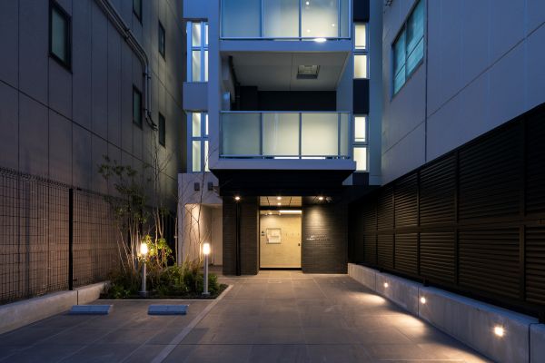 アーバンネックス錦糸町 NORTH_008_アプローチ夜景+